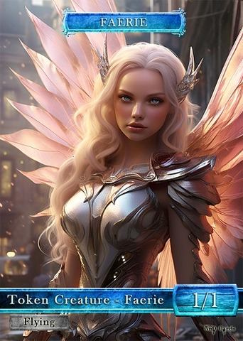 Blue Faerie #20 Ai Art